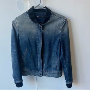 3x1 denim bomber jacket